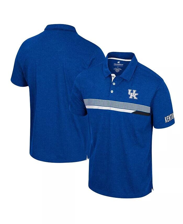 

Мужская рубашка поло Royal Kentucky Wildcats No Problemo Colosseum