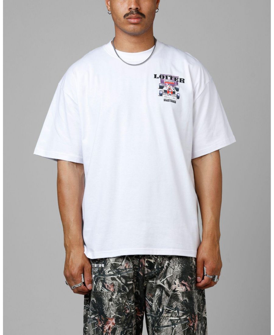 

Мужская винтажная футболка Horse Power Loiter, No Color