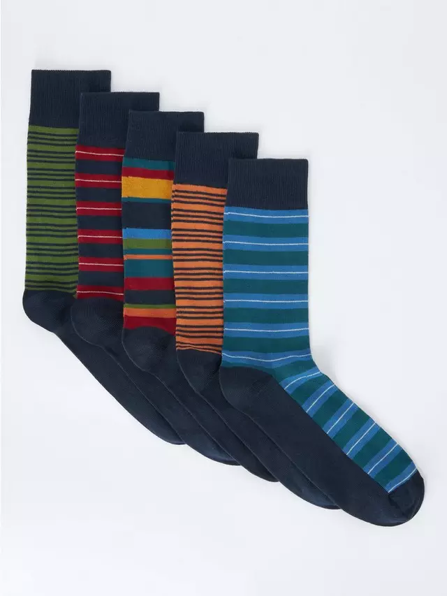 

Носки John Lewis Stripe 5 шт, разноцветный