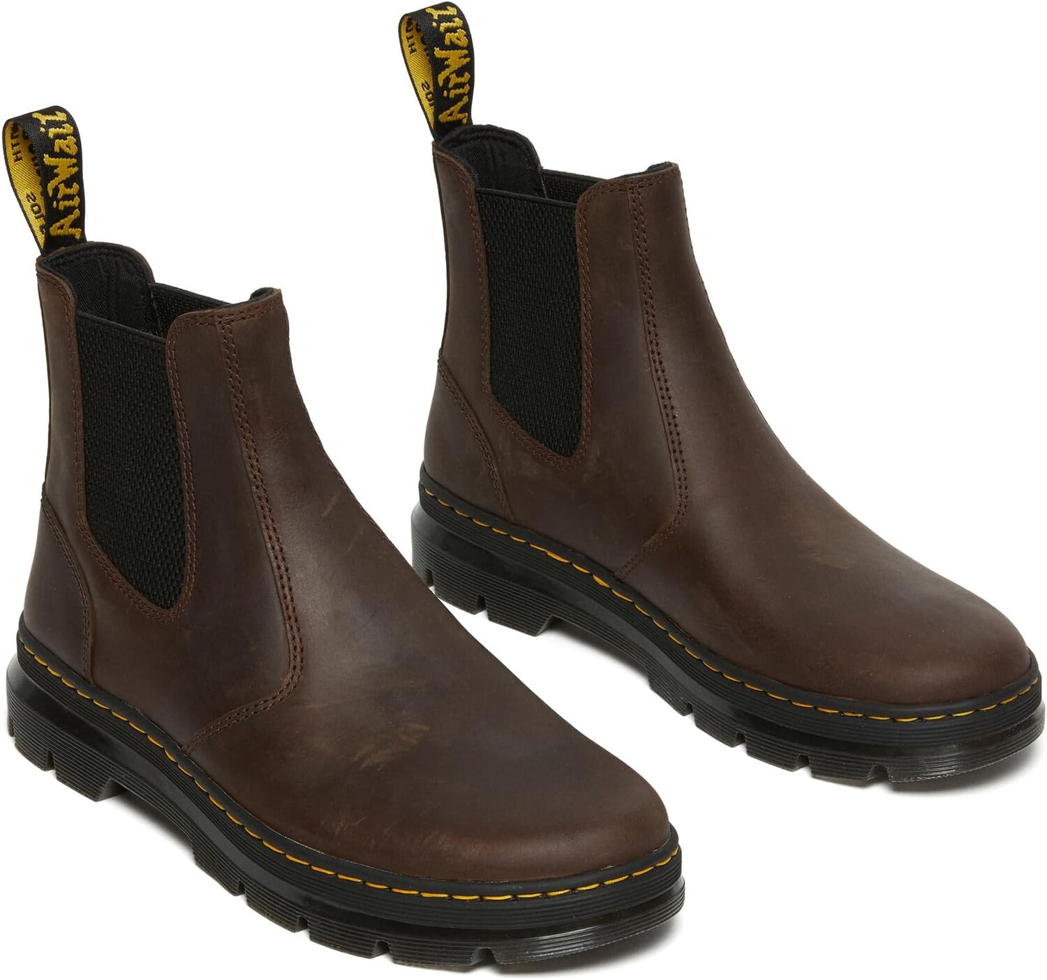 

Ботинки Челси Embury Dr. Martens, цвет Dark Brown Crazy Horse