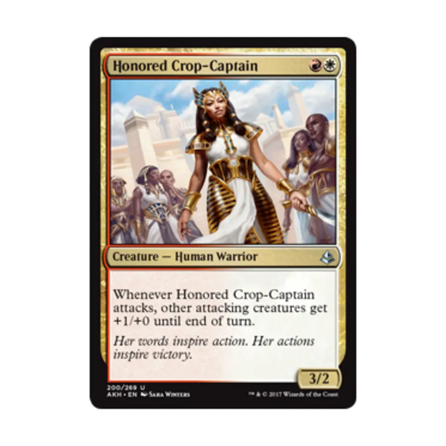 

CCG Заслуженный урожай-капитан (В), MTG - Amonkhet