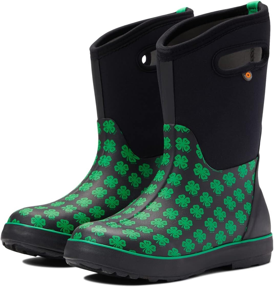 

Зимние ботинки Classic II 4H Boot Bogs, цвет Black Multi