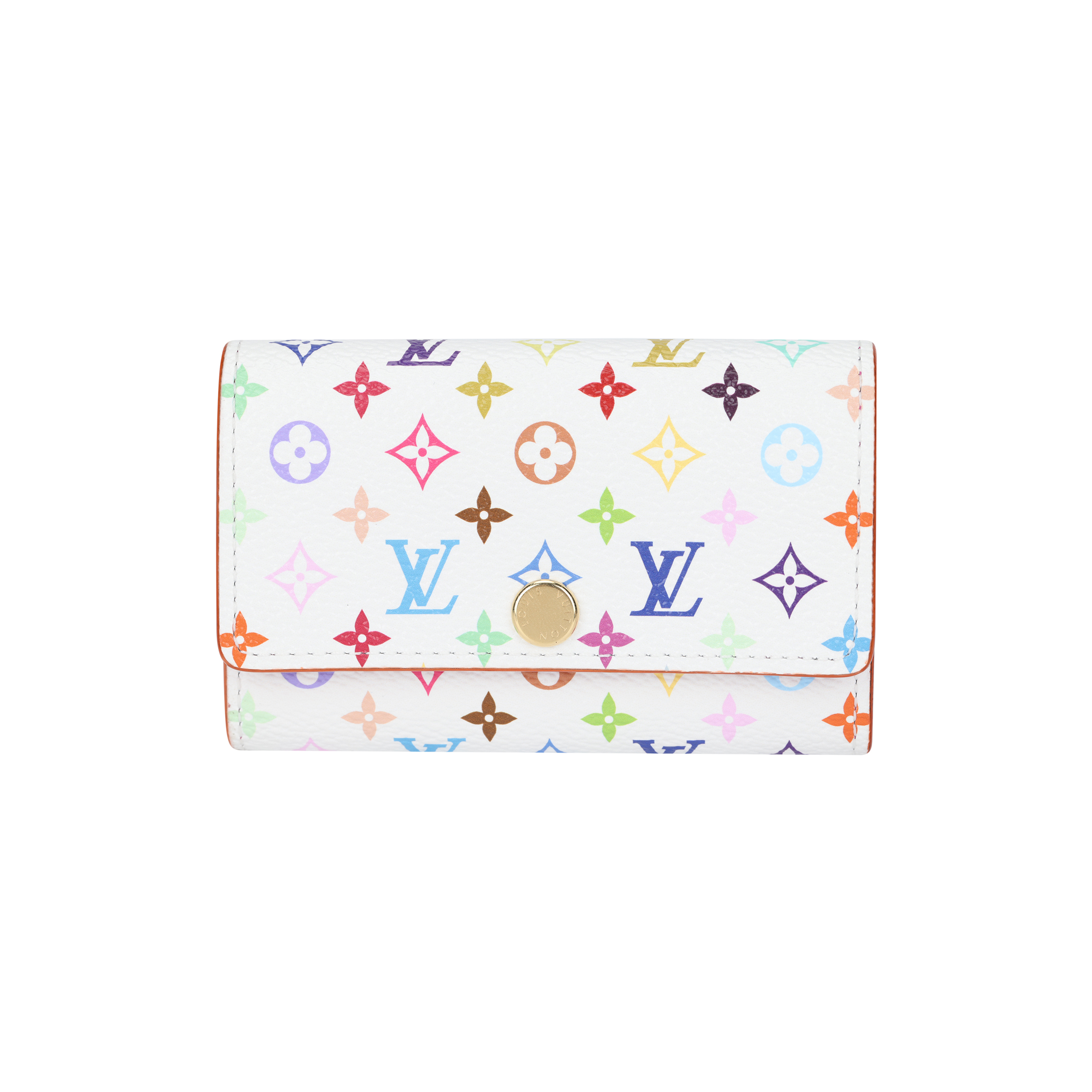 

LOUIS VUITTON Ключница X Takashi Murakami 6 Key белая разноцветная