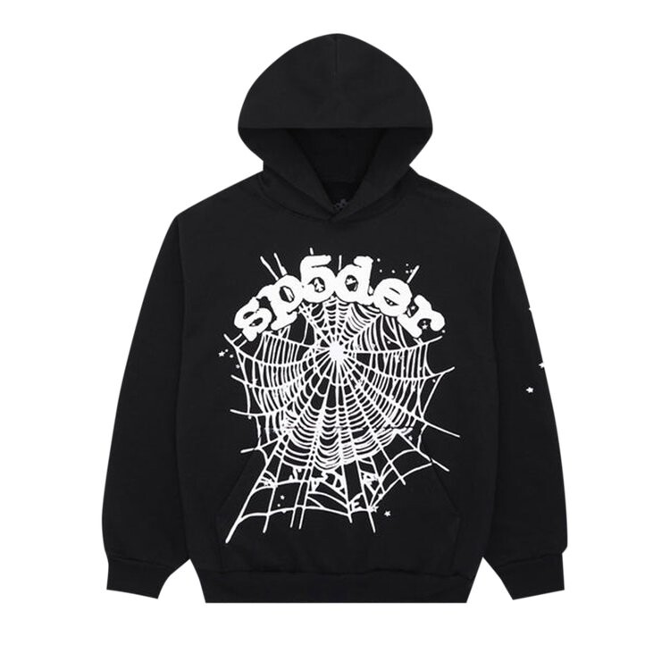 

Худи Sp5der OG Web 'Black', черный