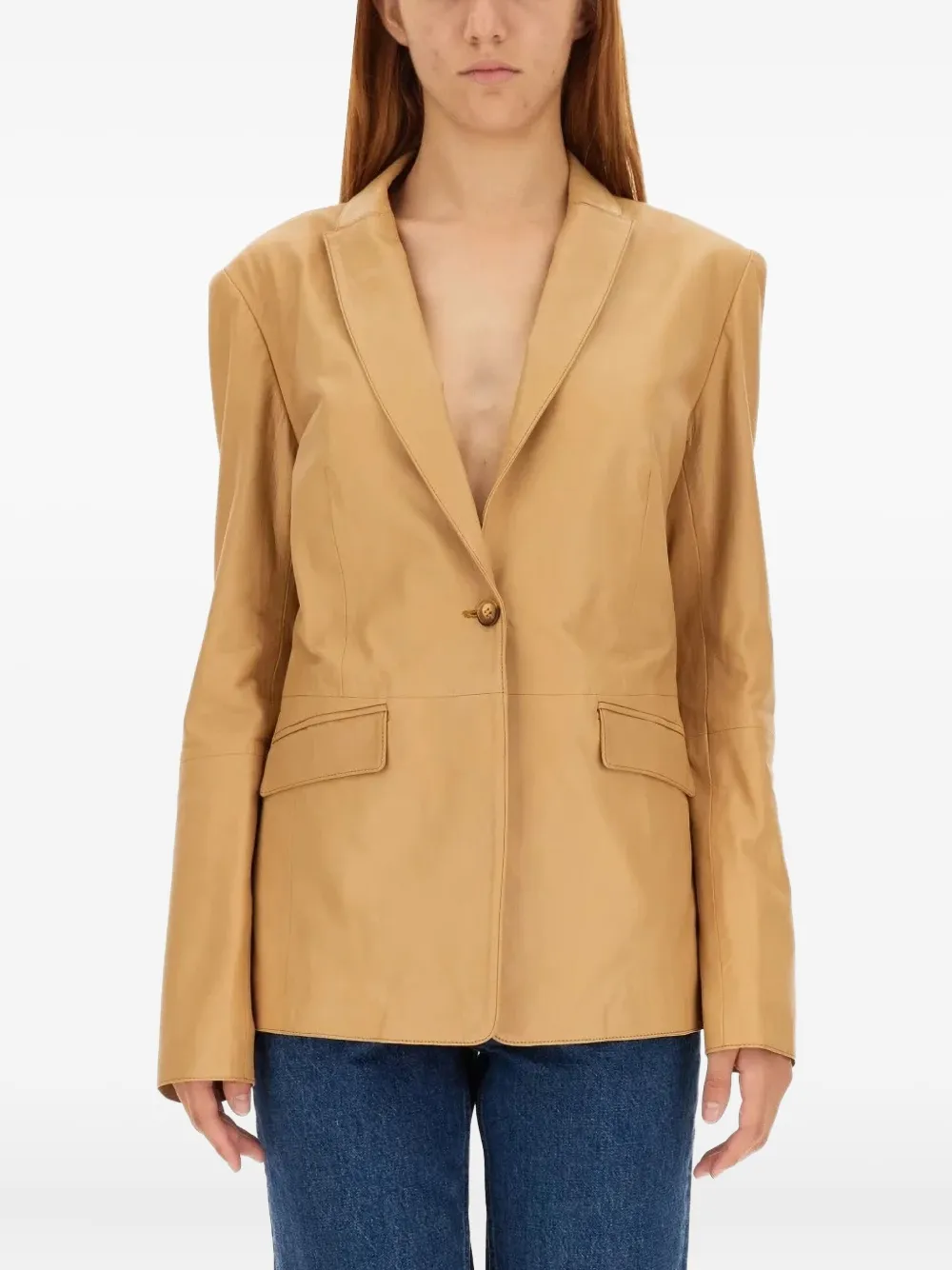 

Однобортная куртка Bully, коричневый