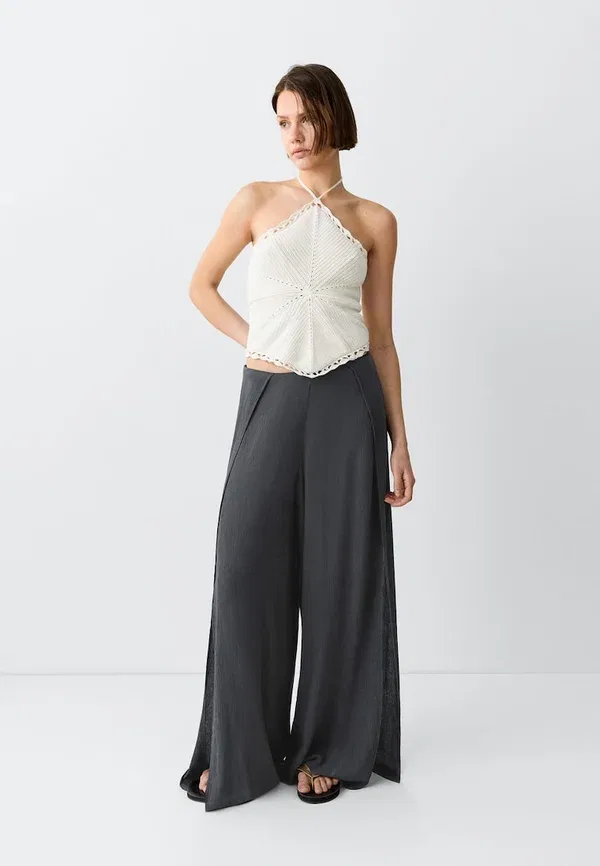Брюки подростковые Mango Kids, антрацит