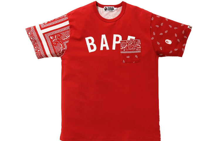 

Футболка унисекс A Bathing Ape, красный