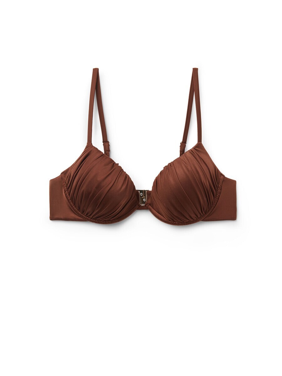 

Верх бикини на косточках CALZEDONIA Push-up Bikini Top, коричневый