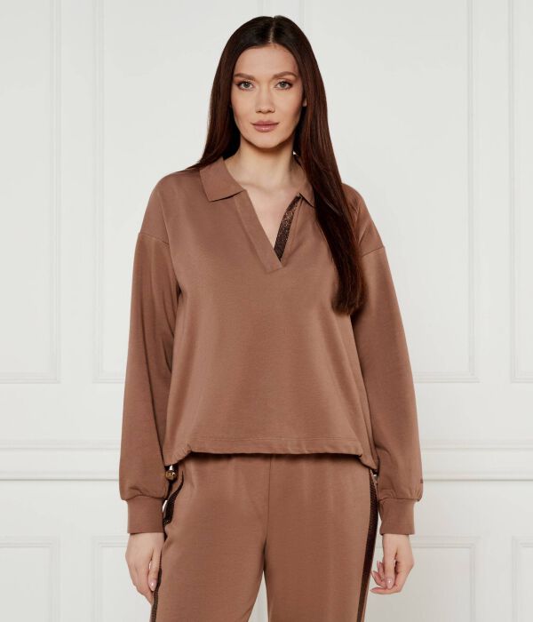 

Свитер Regular fit Liu Jo Sport, коричневый