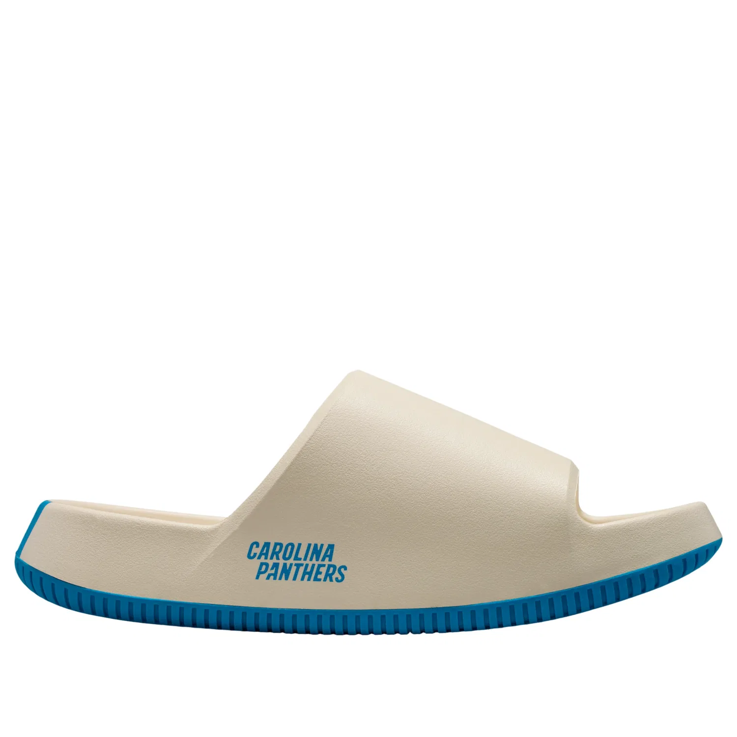 Шлепанцы Nike Calm Slides 'Carolina Panthers' IM7299-100, бежевый — фото 2