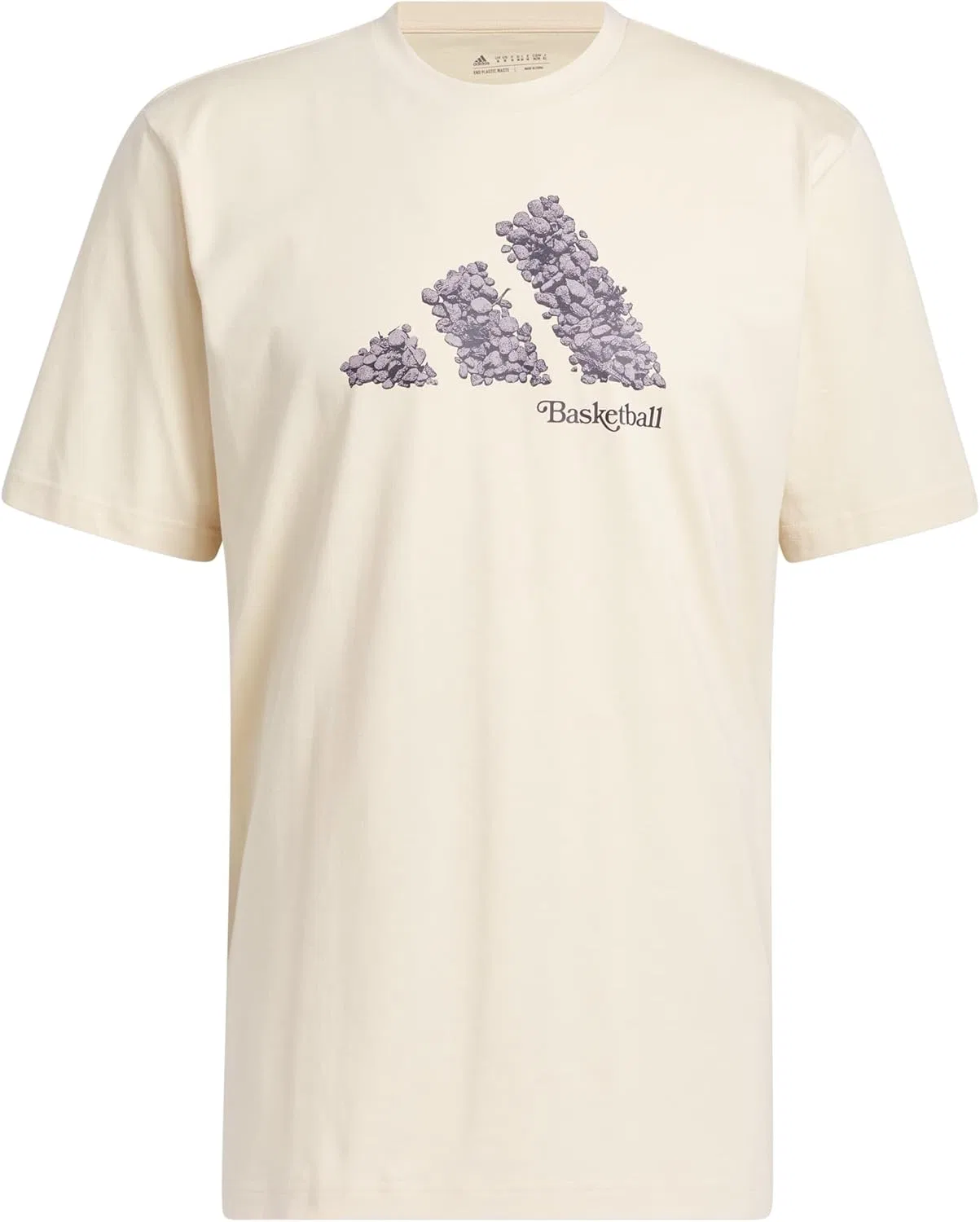 Футболка мужская adidas, цвет Crystal Sand