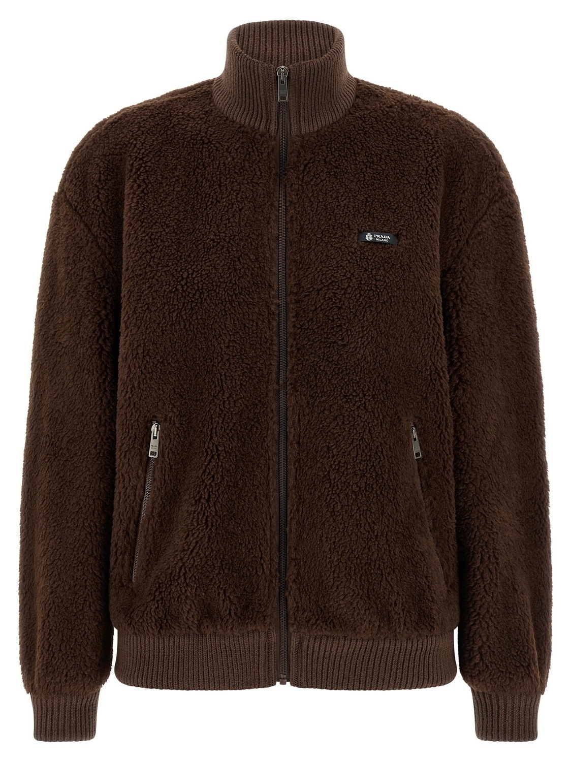 

Шуба «Тедди» Prada, коричневый