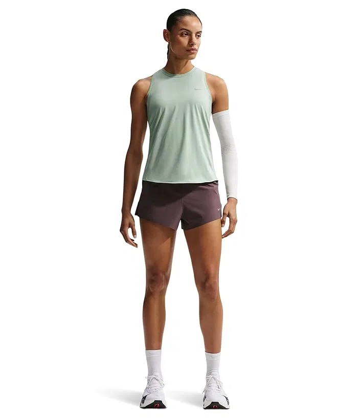 Топ Nike Swift Dri-FIT Running, Steam/Reflective Silver — фото 2