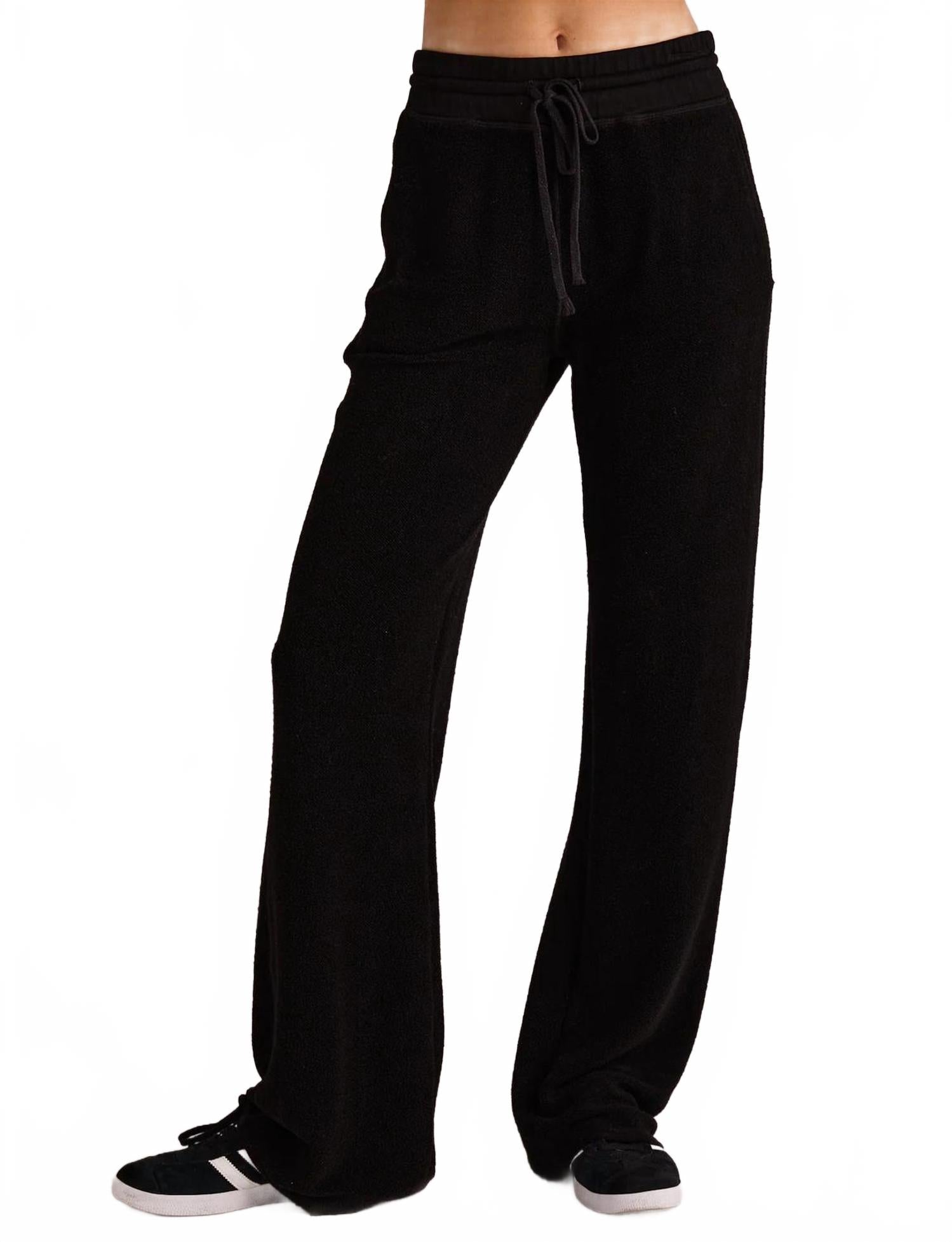 

Широкие спортивные брюки черные Bella Dahl