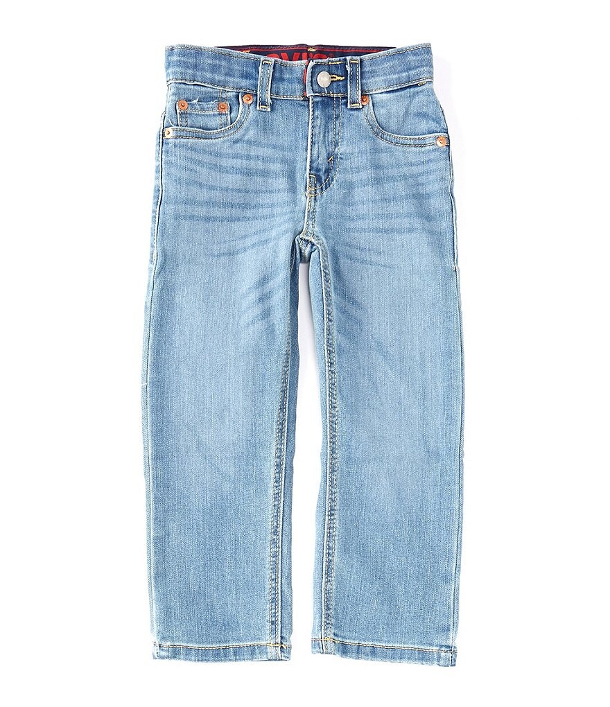 

Джинсы прямого кроя Levi's Little Boys 2T-7X 514, синий