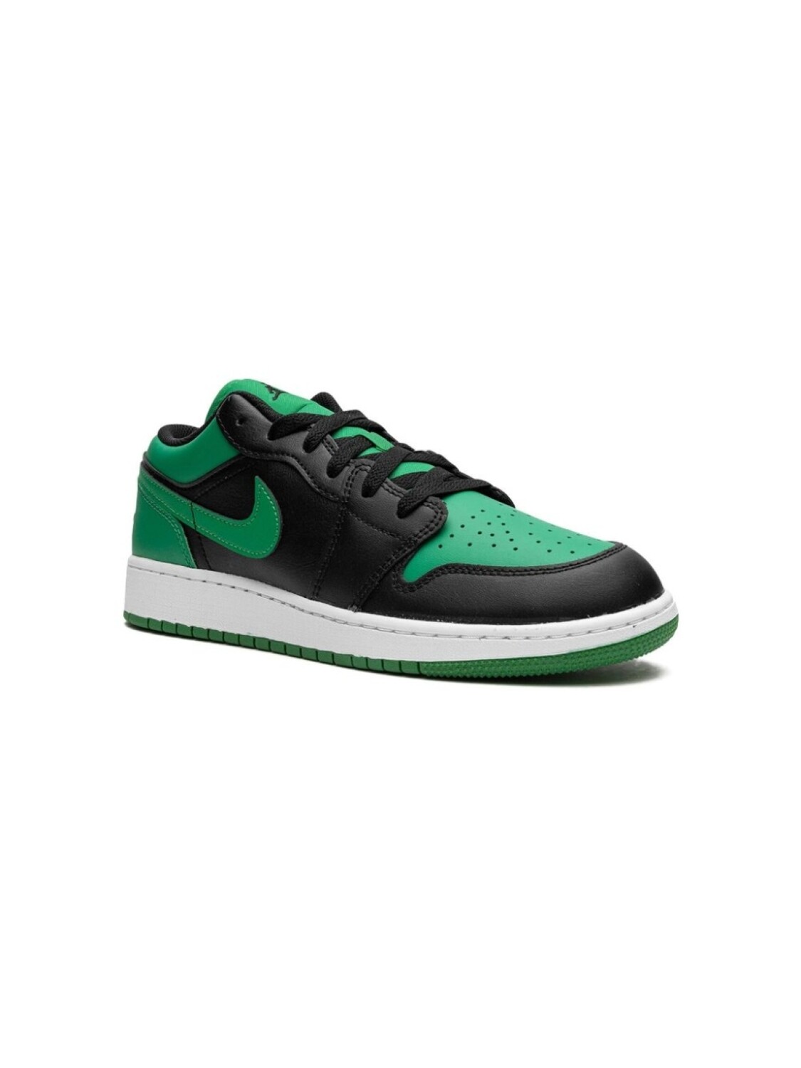 

Кроссовки Air Jordan 1 Low Lucky Green Jordan Kids, черный