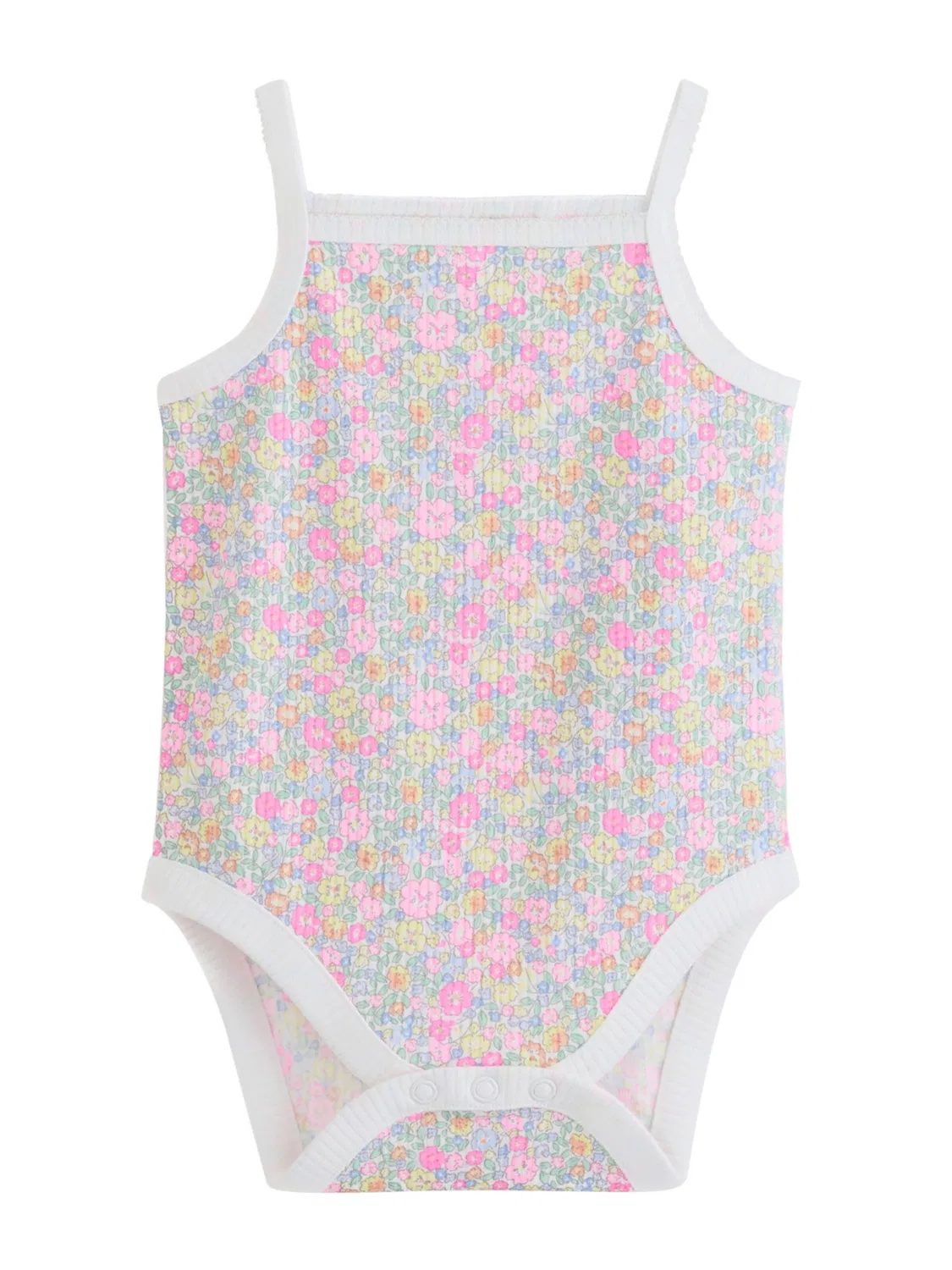 Комбинезон/Боди Next, Pastel Blue/Pastel Yellow/Rose/Off White — фото 4
