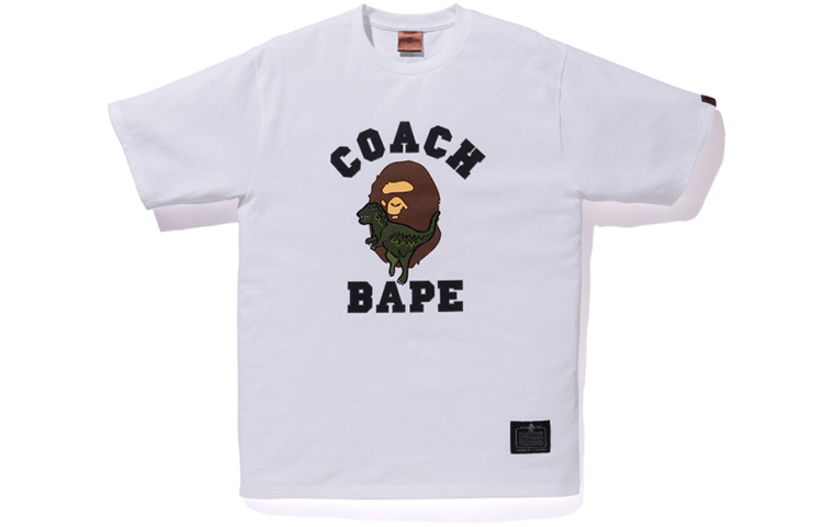 

Футболка Coach X Ape Head Series для мужчин A Bathing Ape, желтый