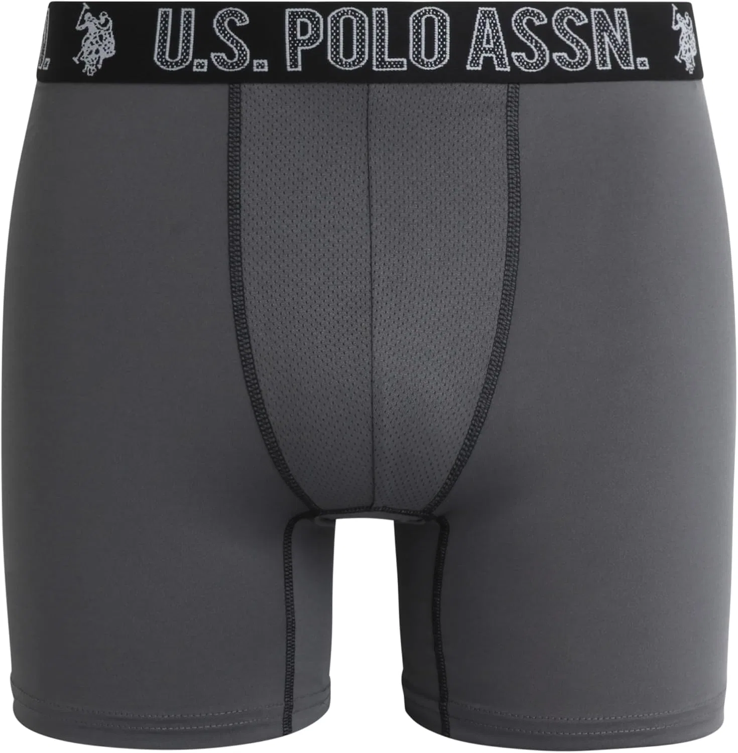 Боксеры 3-Pack U.S. POLO ASSN., Magnet/Black — фото 4