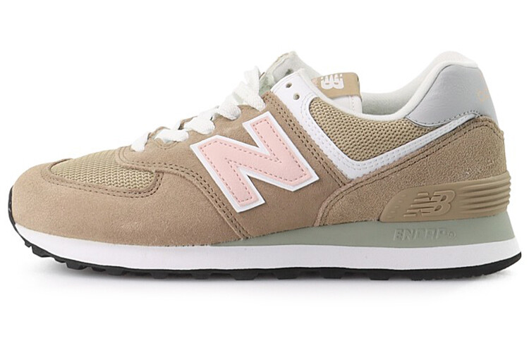 Женские кроссовки New Balance 574 бежевые