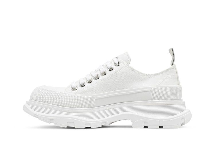Кроссовки Alexander McQueen Alexander McQueen Wmns Tread Slick Lace Up 'White', белый — фото 4