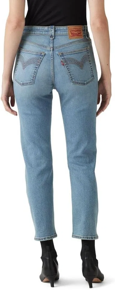 Джинсы Levi's Wedgie Straight Western, Which Way West — фото 2