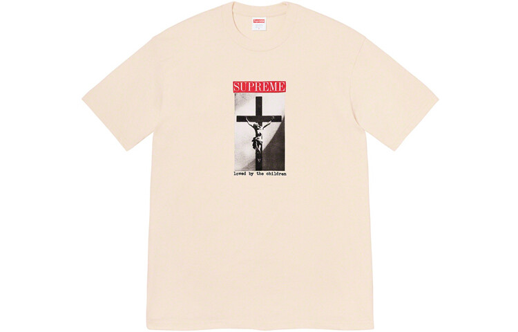 

Футболка унисекс Supreme, молочный