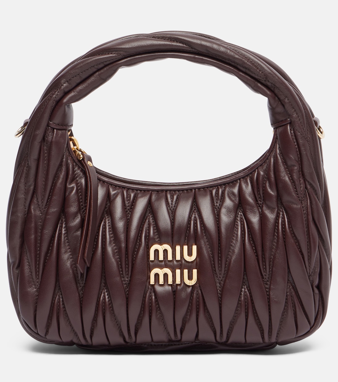 

Wander Маленькая кожаная сумка через плечо Miu Miu, Radica
