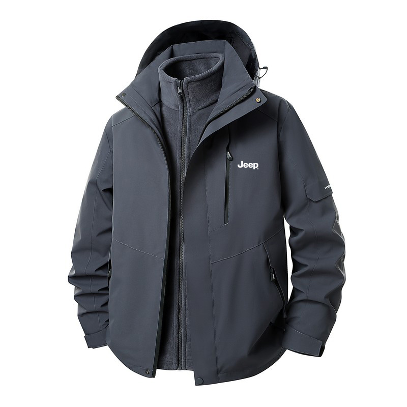 

Jeep Куртка мужская, Dark Gray (3-in-1 Detachable Liner)