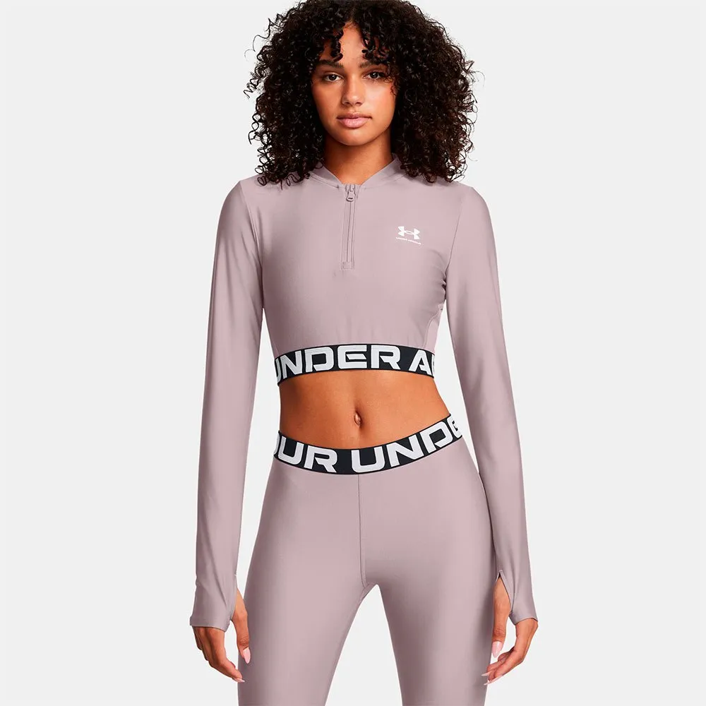

Толстовка Under Armour HeatGear Rib half zip, серый