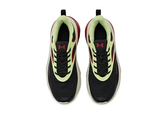 Кроссовки Rogue 6 Alternate Under Armour Kids, Black/Fade Green/Red — фото 3
