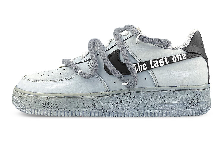 

Кроссовки Nike Air Force 1 Skateboarding Shoes Women's Low-top Black/grey, серый