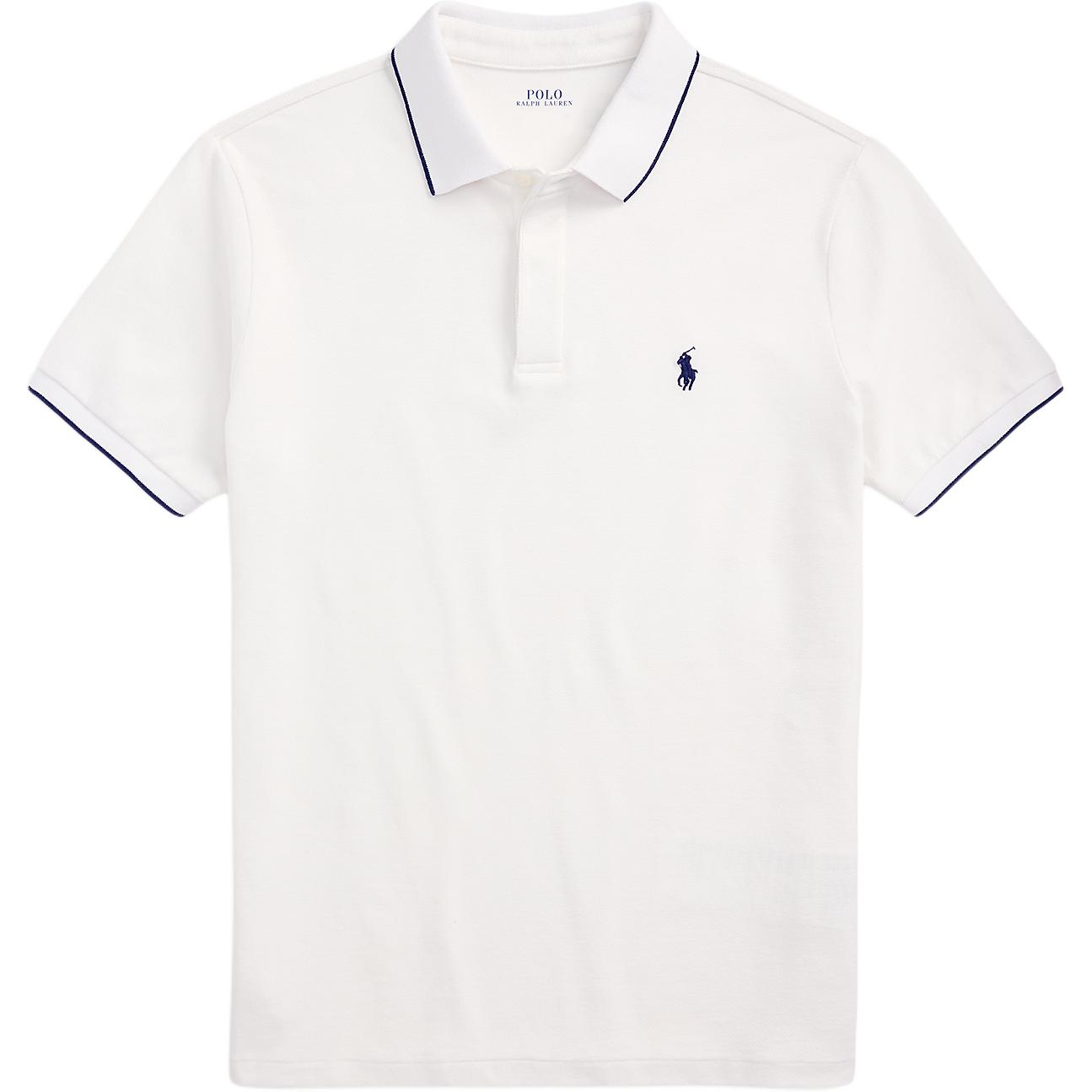 

Белая поло для мужчин Polo Ralph Lauren, белый