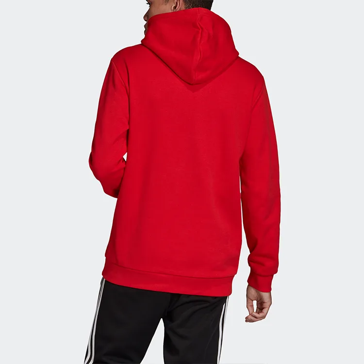 Adidas Originals Толстовка мужская с капюшоном ярко-розовая красная умеренная обычная — фото 4