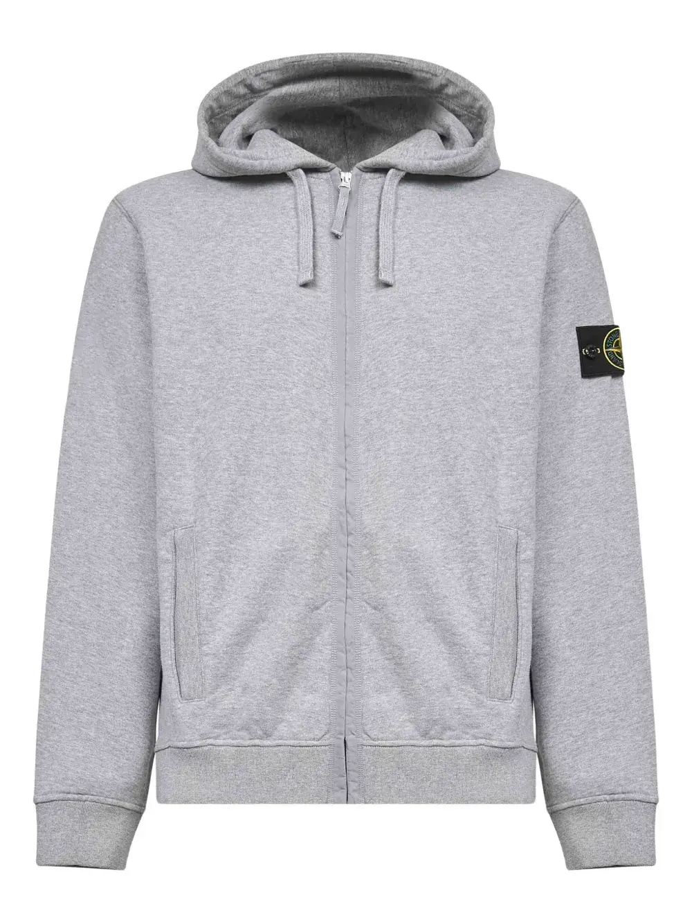 

Толстовка на молнии Stone Island, серый