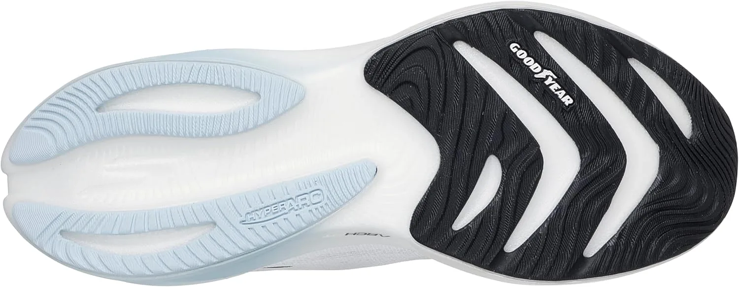Мужские кроссовки Skechers Aero Spark Hands Free без шнурков, белый/светло-голубой — фото 2