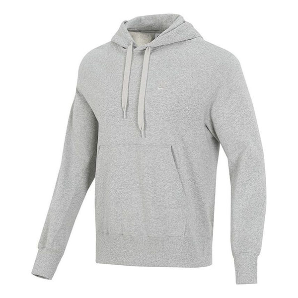

Толстовка Men's Nike Sportswear French Terry Embroidered Logo Solid Color Light Grey, мультиколор
