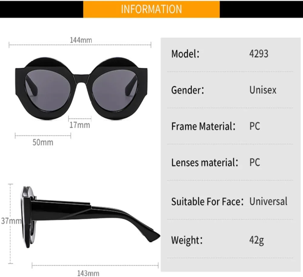 

Ретро круглые солнцезащитные очки MUTYNE для женщин и мужчин, модные винтажные солнцезащитные очки, трендовые очки с защитой от УФ-излучения UV400, Black White Grey