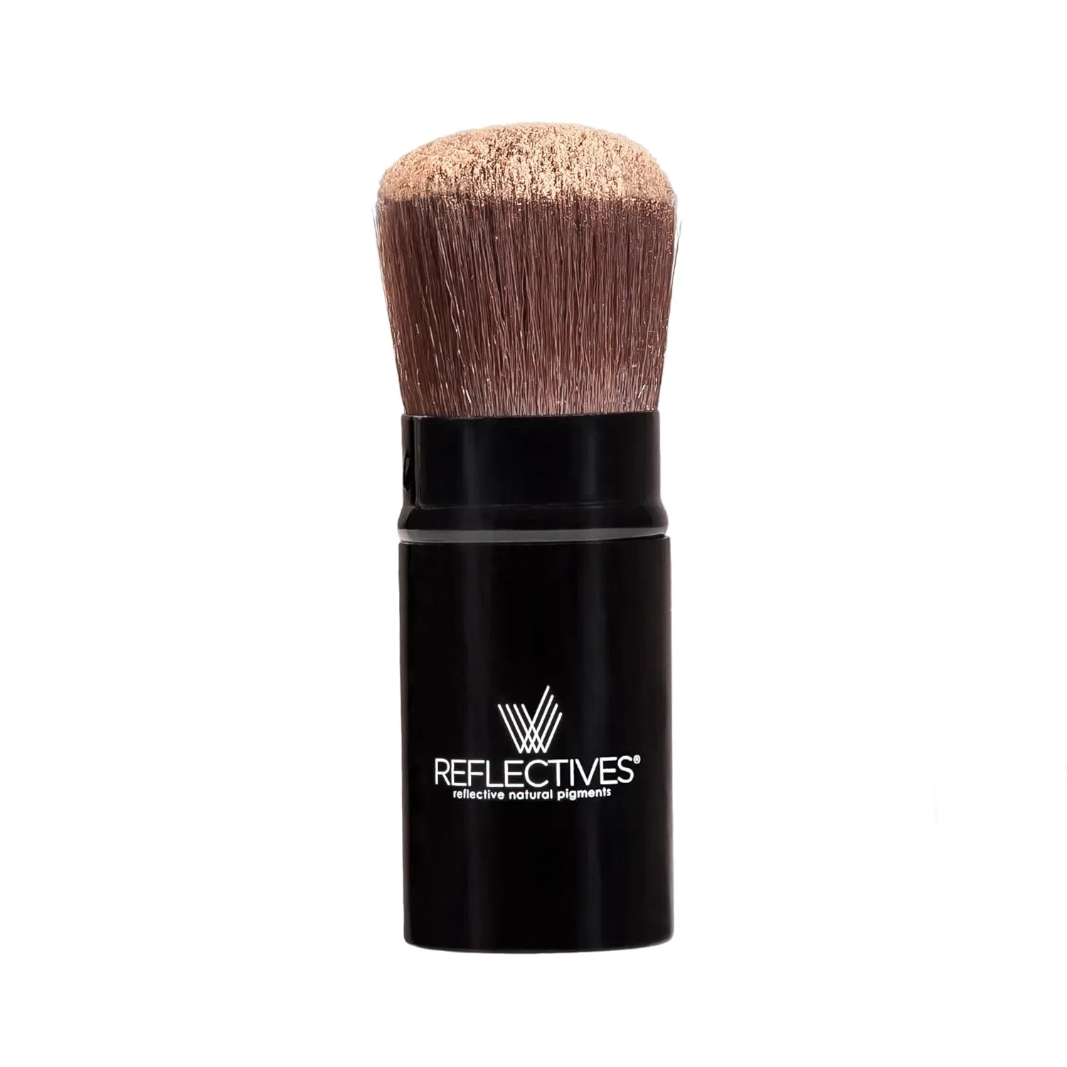 Карманная кисть кабуки REFLECTIVES для путешествий Reflectives Reflective Natural Pigments, Bag-Kabuki