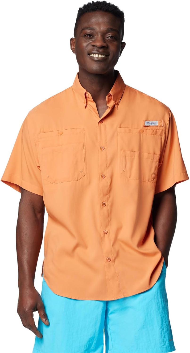 

Мужская рубашка Columbia Tamiami II с коротким рукавом, Dusty Orange