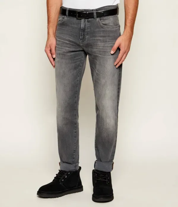 Джинсы ONYX BO tapered fit Boss Orange, серый