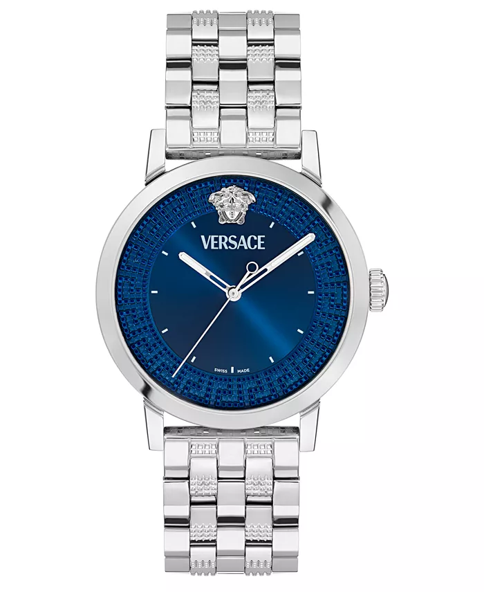 

Мужские часы Swiss Albireo с браслетом из нержавеющей стали 40 мм Versace