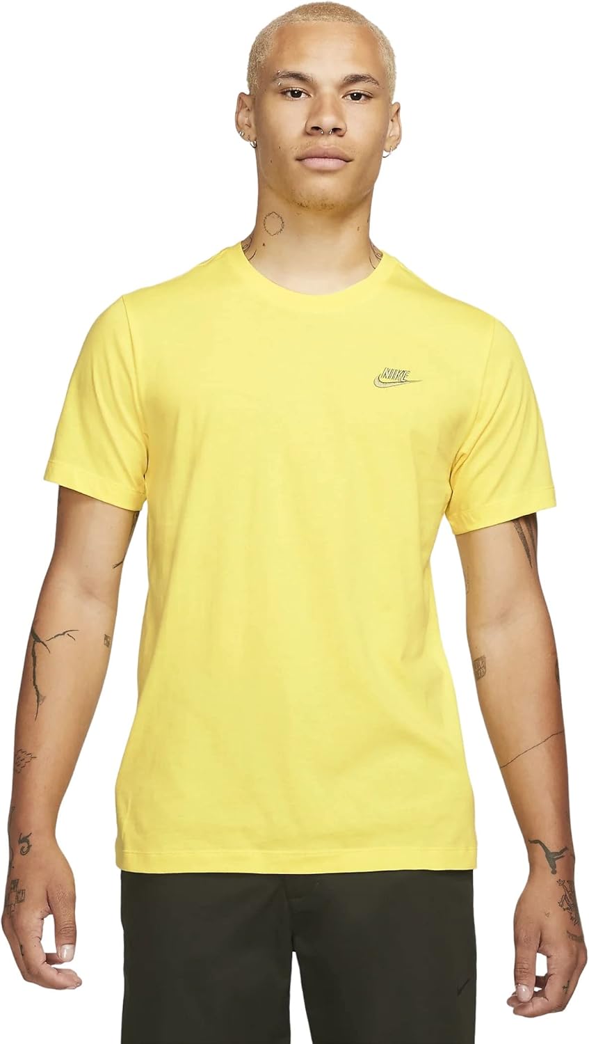 

Мужская футболка Nike Sportswear Club, Yellow Strike/Alligator