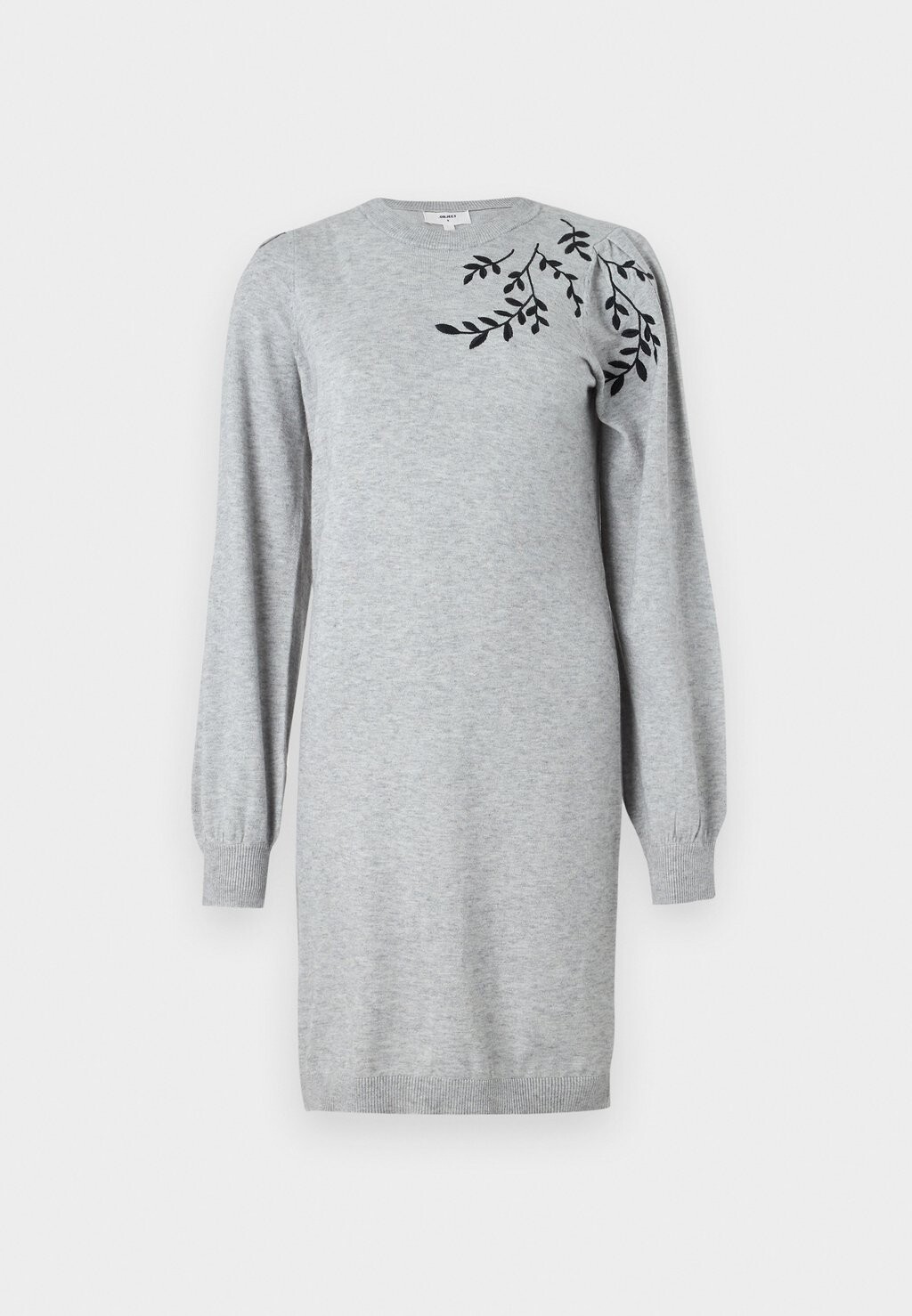 

Платье-джемпер OBJTHESS DRESS Object, светло-серый