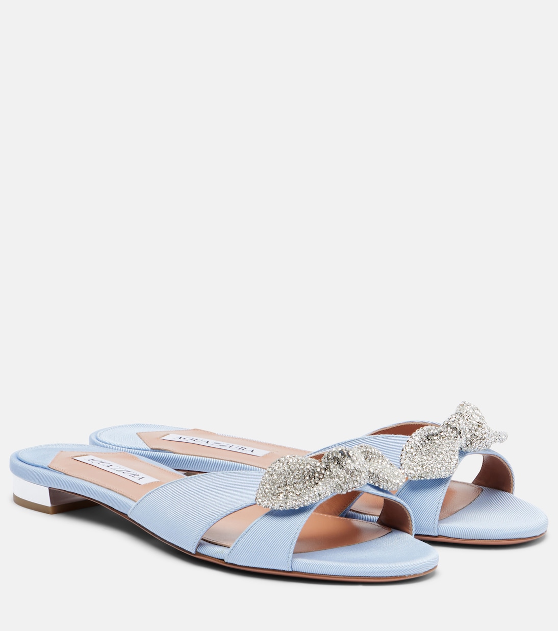 Туфли Very с декором в виде бабочки Aquazzura, Cloudy Blue