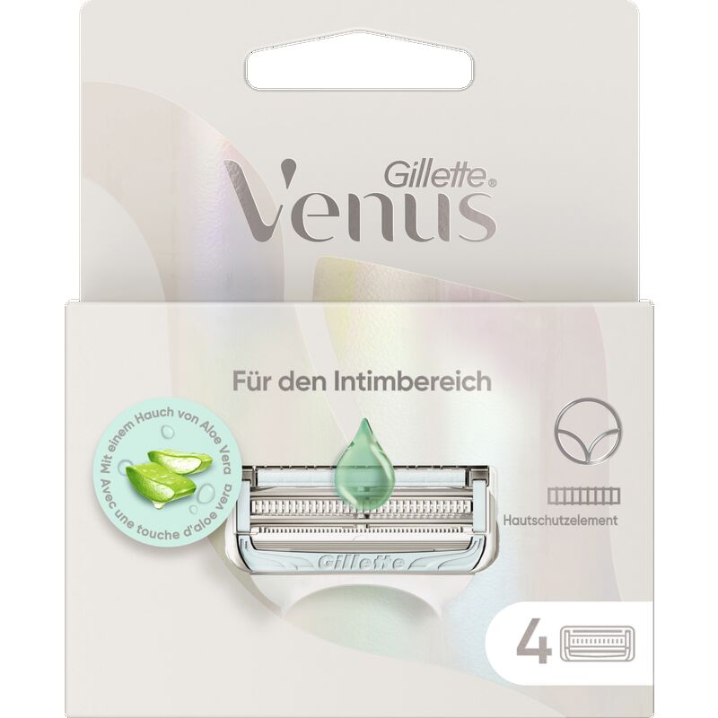 

Лезвия бритвы для интимной зоны Gillette Venus, 4 шт.