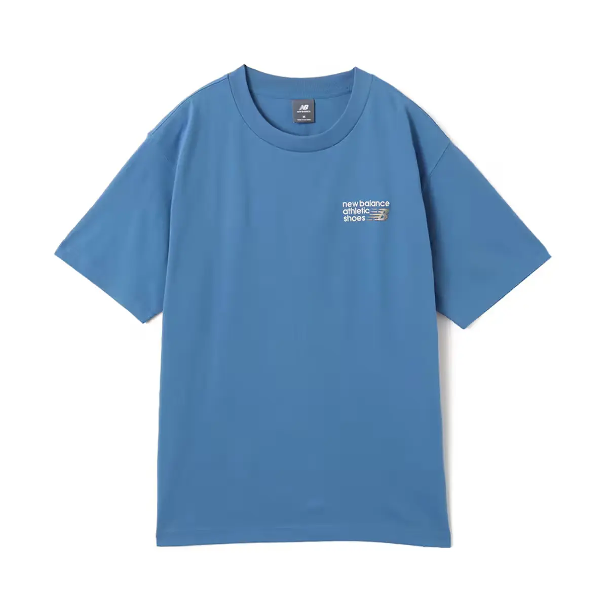 

Футболка мужская NB Athletics SS25 Premium Logo Ocean Stone New Balance, Ocean Stone