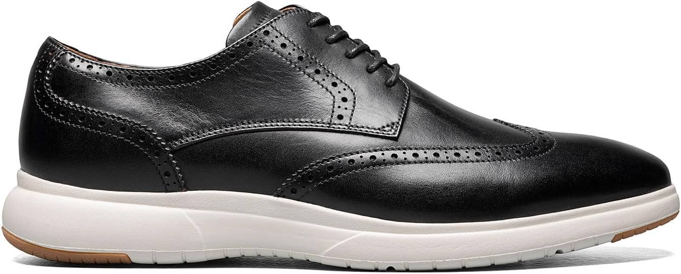 Мужские оксфорды Florsheim Dash Wingtip, черный — фото 2