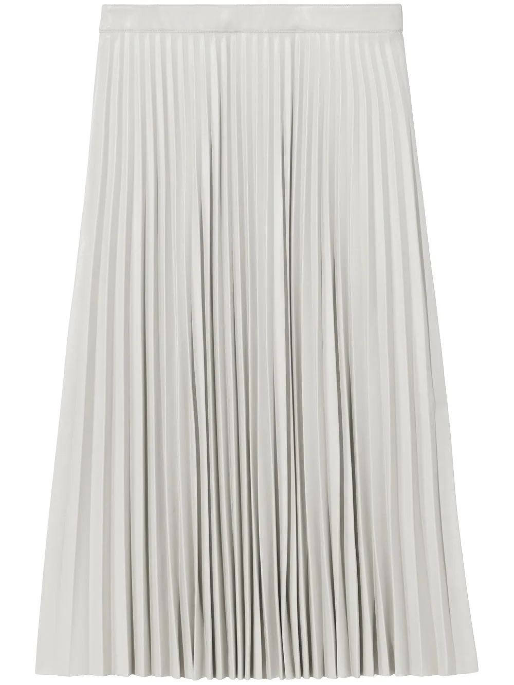 

Плиссированная юбка из искусственной кожи Proenza Schouler White Label, белый