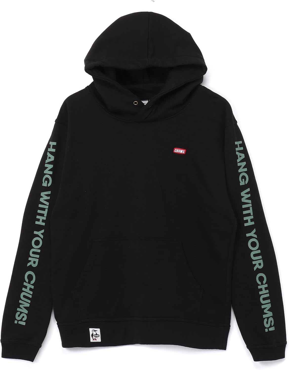 

Мужская толстовка-парка Chums HWYC с капюшоном, черный/зеленый